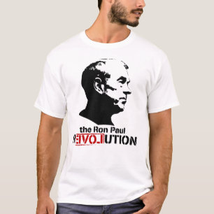T-shirt da edição da revolução de Ron Paul