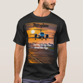 T-shirt da edição do avião