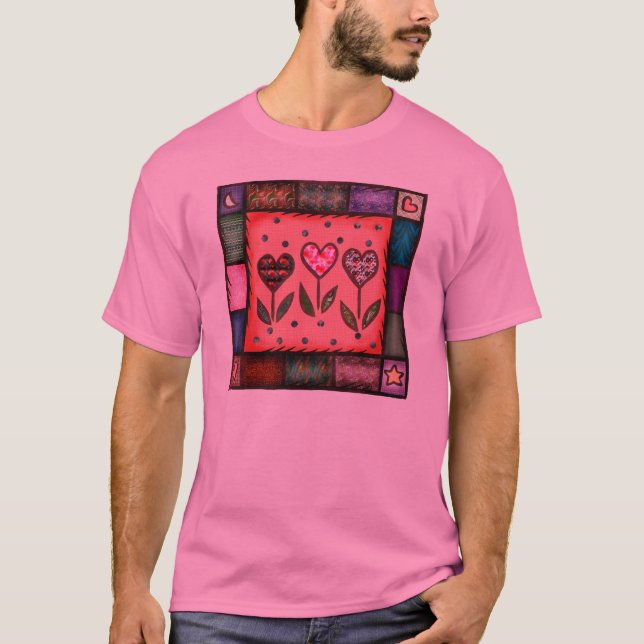 T-shirt da edredão dos namorados (Frente)