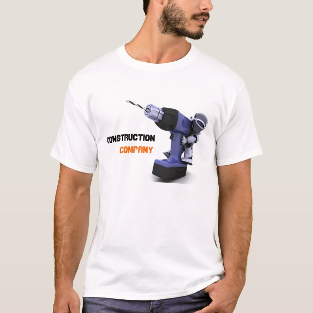 T-shirt da empresa de construção civil (Frente)