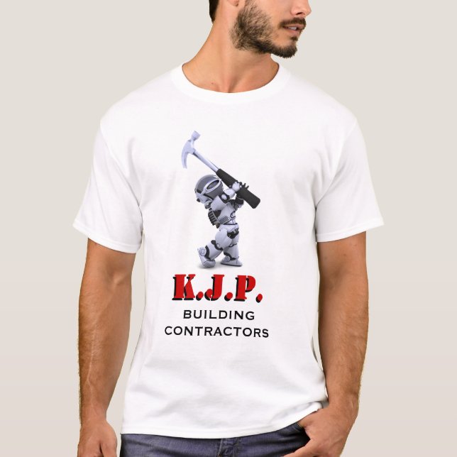 T-shirt da empresa de construção civil (Frente)