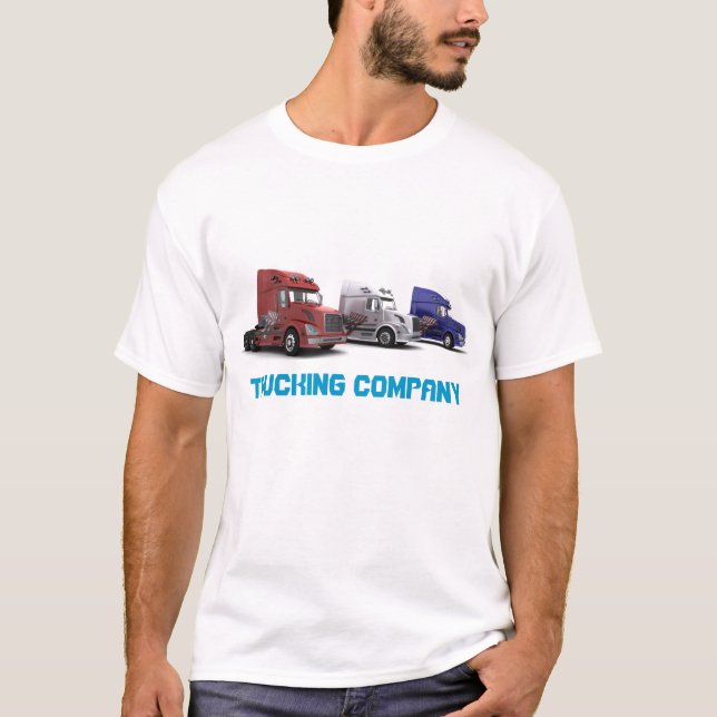 T-shirt da empresa de transporte por caminhão (Frente)