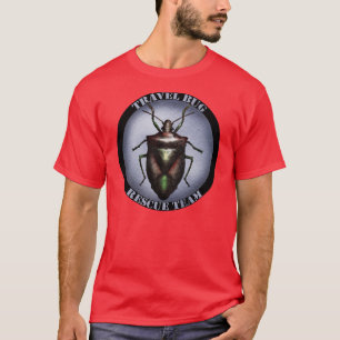T-shirt da equipa de salvamento do inseto do