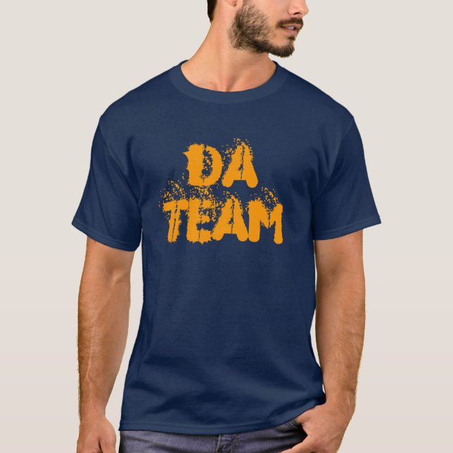 T-shirt da equipe da Dinamarca (Frente)