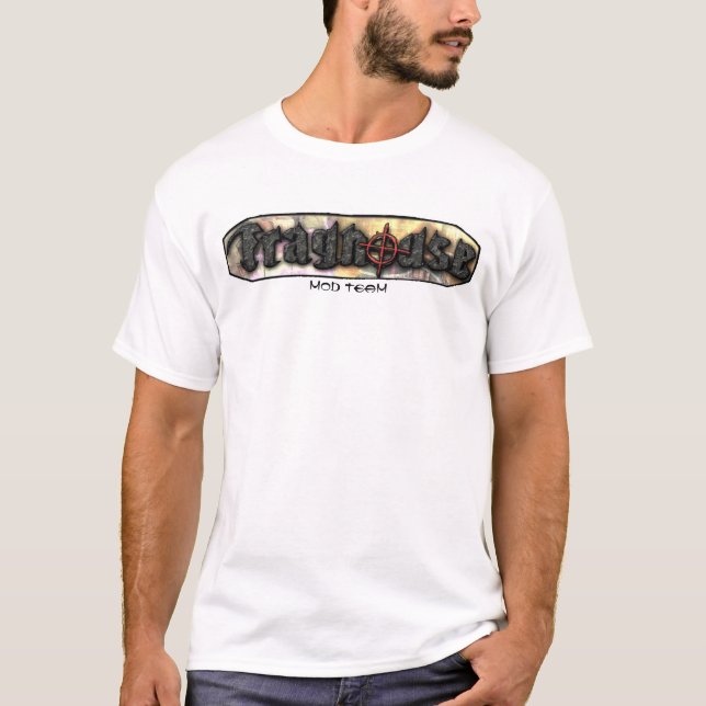 T-shirt da equipe da modificação de Fraghouse (Frente)