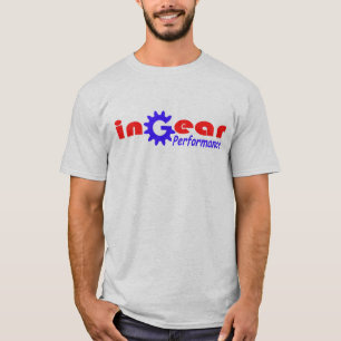 T-shirt da equipe da raça do desempenho de Ingear
