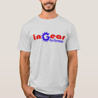 T-shirt da equipe da raça do desempenho de Ingear
