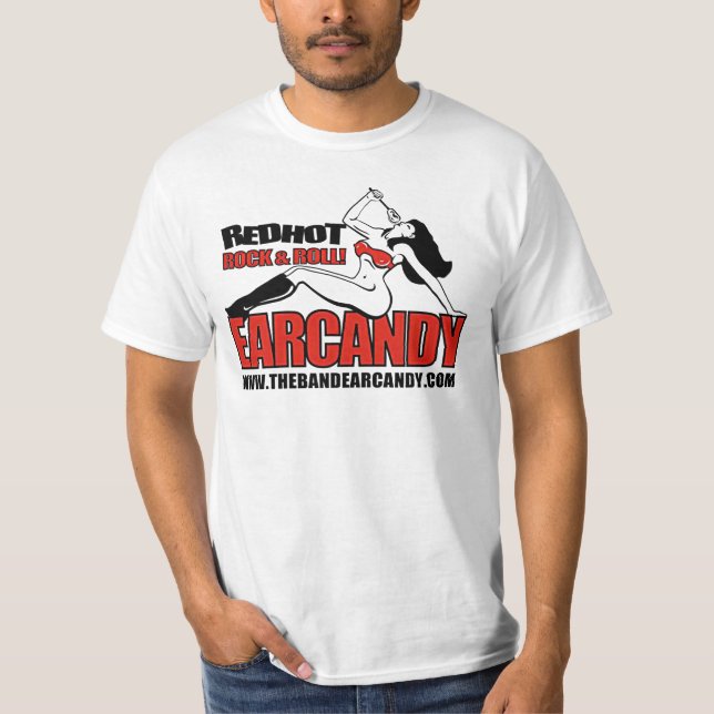 T-SHIRT DA EQUIPE DA RUA DE EARCANDY (Frente)
