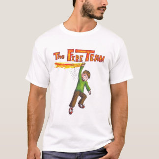 T-shirt da equipe de fogo