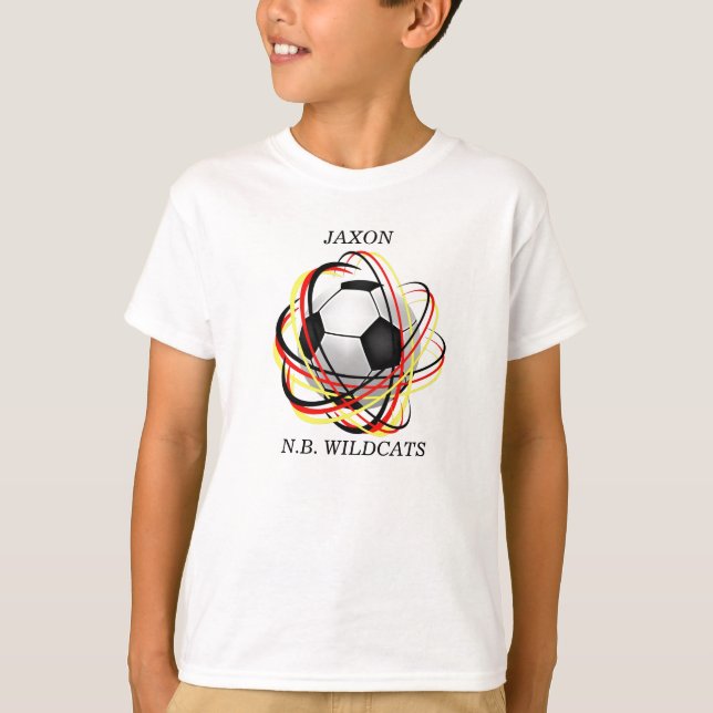 T-shirt da equipe de futebol (Frente)
