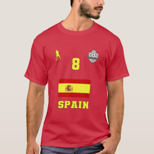 T-Shirt da Equipe Nacional de Futebol da espanha