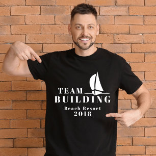 T-shirt da Equipe Negra de Navegação