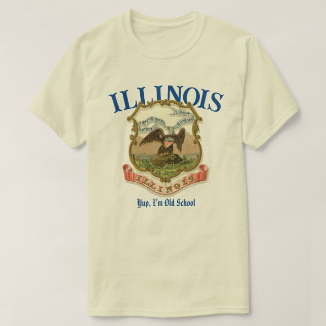 T-Shirt da Escola Antiga (Frente do Design)