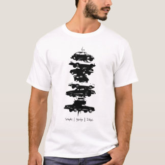 T-shirt da escultura do carro de Berwyn Illinois