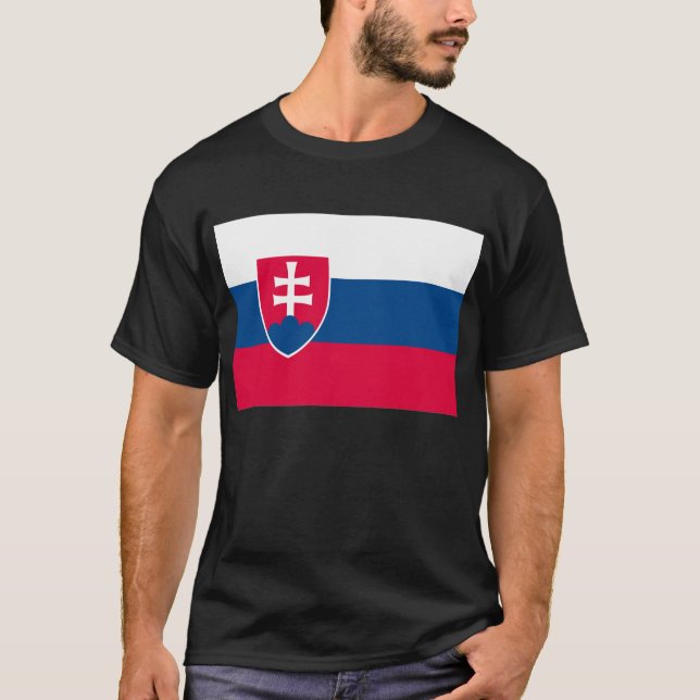 T-shirt da Eslováquia (Frente)