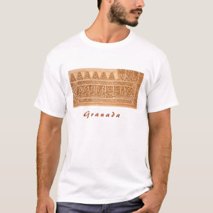 T-shirt da espanha de Alhambra Granada