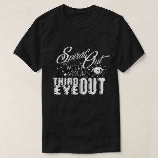 T-shirt Da espiral T básico para fora -