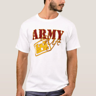 T-shirt da esposa do engenheiro militar