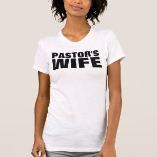 T-shirt da ESPOSA do PASTOR