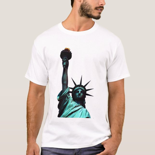 T-shirt da estátua da liberdade (Frente)