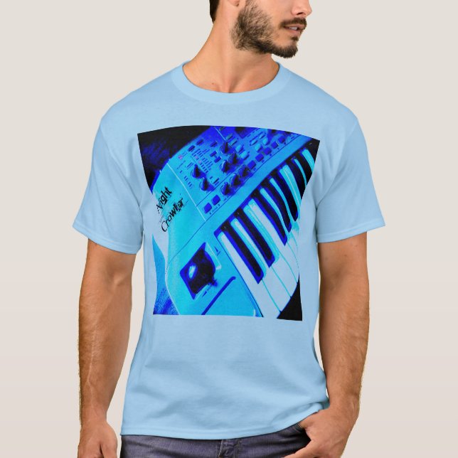 T-shirt da esteira rolante de noite (Frente)