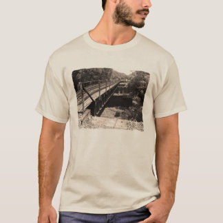 T-shirt da estrada de ferro