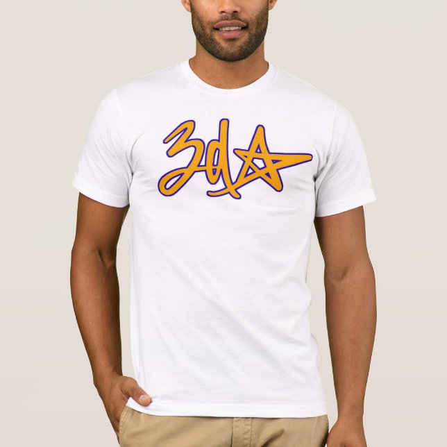 t-shirt da estrela 3d (Frente)