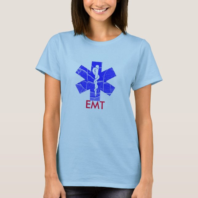 T-shirt da estrela de EMT (Frente)