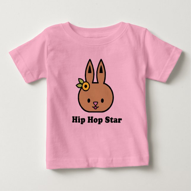 T-shirt da estrela de Hip Hop (Frente)