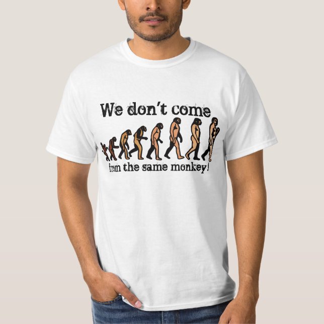 T-shirt da evolução (Frente)