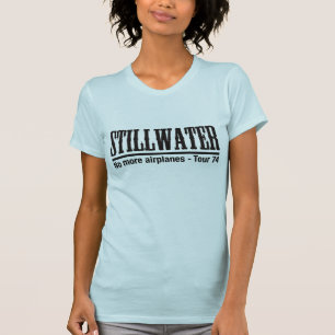 T-shirt da excursão 74 de Stillwater