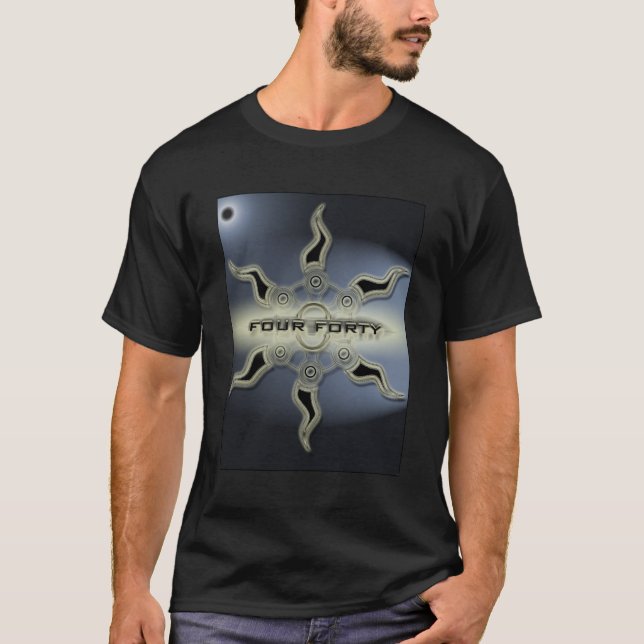 T-shirt da excursão dos homens 440 (Frente)