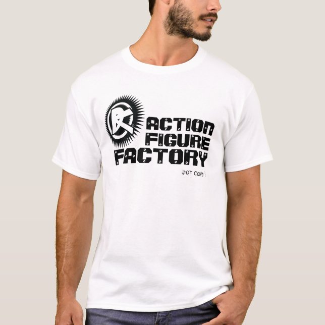 T-shirt da fábrica do boneco de acção (Frente)