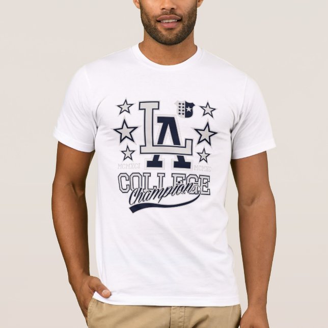 T-Shirt da Faculdade de Los Angeles (Frente)