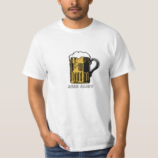 T-shirt da fada da cerveja dos homens