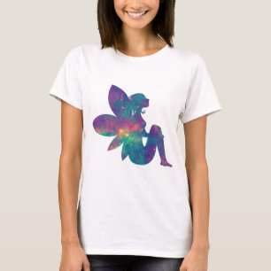 T-shirt da fada da galáxia