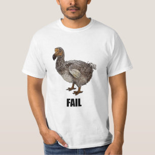 T-shirt da FALHA do pássaro do Dodo