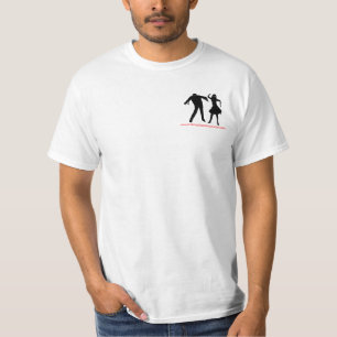 T-shirt da família do zombi