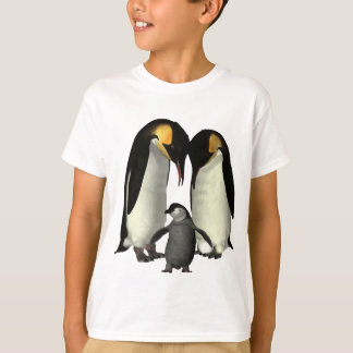 T-Shirt da Família Pinguim