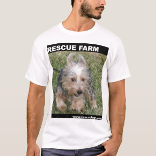 T-shirt da fazenda de Rescu