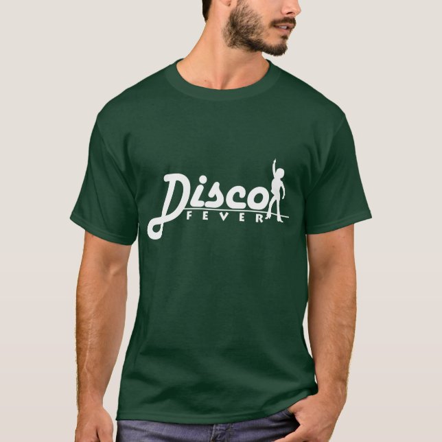 T-shirt da febre do disco (Frente)