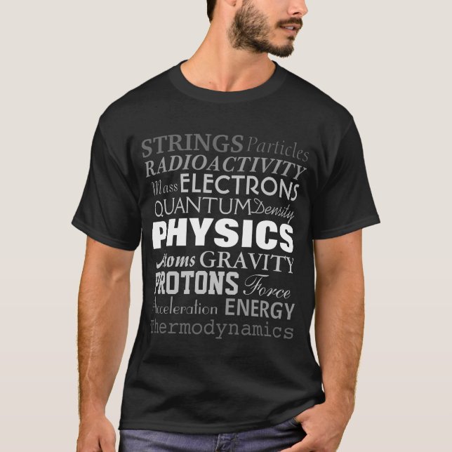T-shirt da física (Frente)
