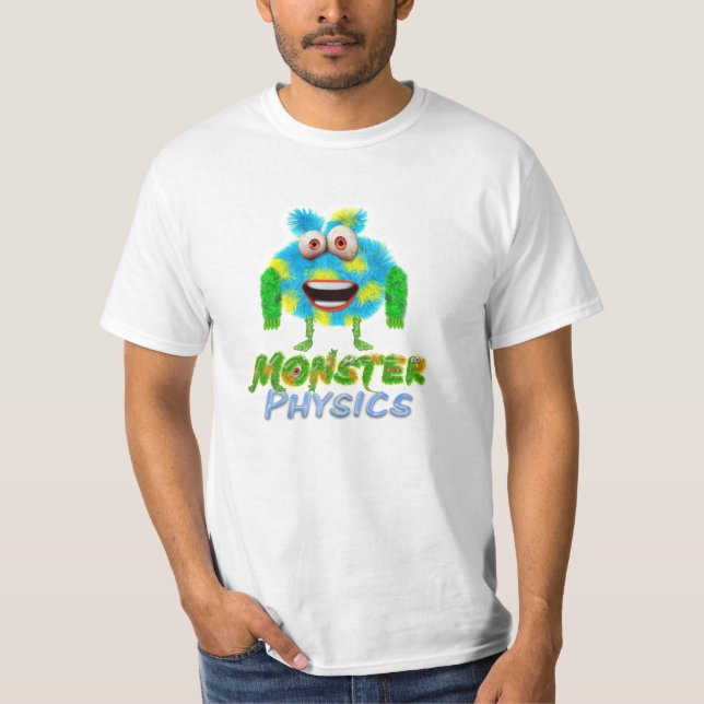 T-shirt da física do monstro (Frente)