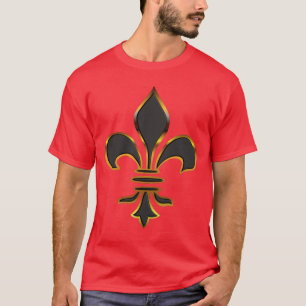 T-shirt da flor de lis