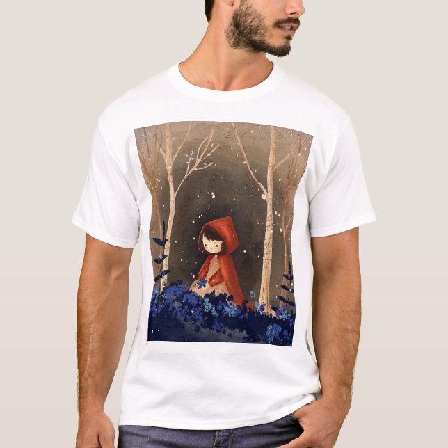 T-Shirt da Floresta de Fairytale (Frente)