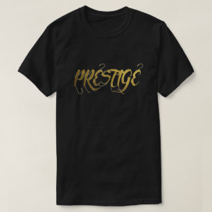 T-shirt da folha Dourado do prestígio