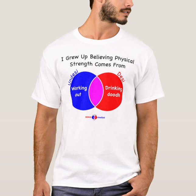 T-shirt da força física (Frente)