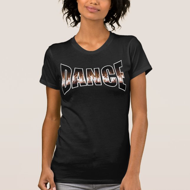 T-shirt da galeria da dança (Frente)