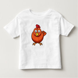 T-shirt da galinha dos desenhos animados dos