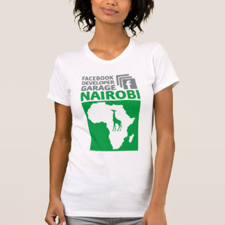 T-shirt da garagem do colaborador de Nairobi